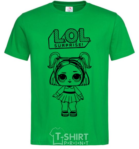 Men's T-Shirt Lol surprise with pigtails V.1 kelly-green фото