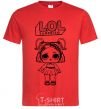 Men's T-Shirt Lol surprise with pigtails V.1 red фото