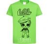 Kids T-shirt Lol surprise in a beret orchid-green фото