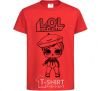 Kids T-shirt Lol surprise in a beret red фото