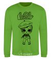 Sweatshirt Lol surprise in a beret orchid-green фото