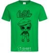Men's T-Shirt Lol surprise in a beret kelly-green фото