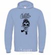 Men`s hoodie Lol surprise in a T-shirt sky-blue фото