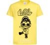 Детская футболка Lol surprise в футболке Лимонный фото