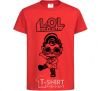 Kids T-shirt Lol surprise in a T-shirt red фото