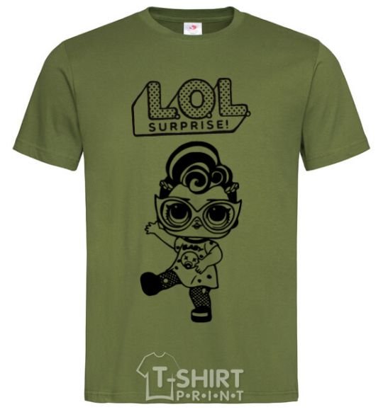 Men's T-Shirt Lol surprise in a T-shirt millennial-khaki фото