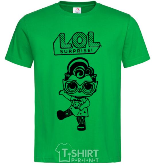Men's T-Shirt Lol surprise in a T-shirt kelly-green фото