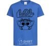 Kids T-shirt Lol hamster royal-blue фото