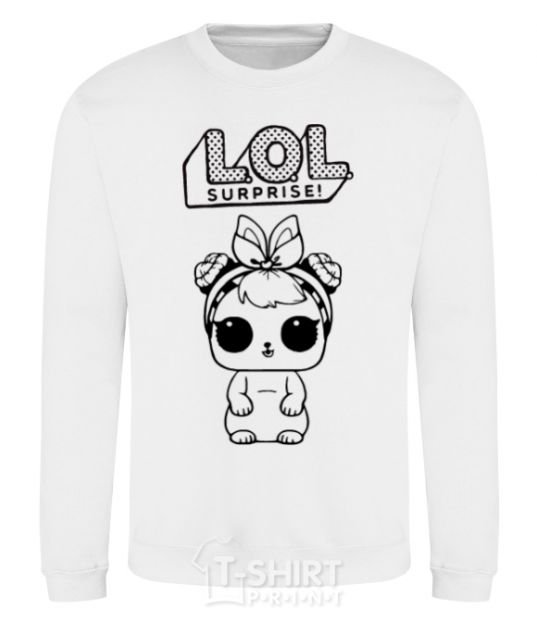 Sweatshirt Lol bunny White фото