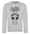 Sweatshirt Lol bunny sport-grey фото