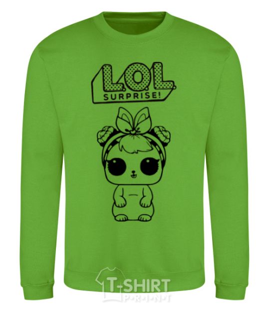 Sweatshirt Lol bunny orchid-green фото