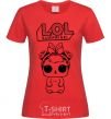 Women's T-shirt Lol bunny red фото