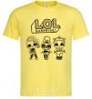 Men's T-Shirt Lol three dolls rock cornsilk фото