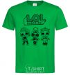 Men's T-Shirt Lol three dolls rock kelly-green фото