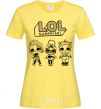 Women's T-shirt Lol three dolls rock cornsilk фото