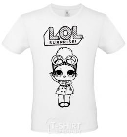 Men's T-Shirt Lol surprise в плаще White фото