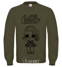 Sweatshirt Lol surprise swimsuit with seashells sand фото