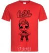 Men's T-Shirt Lol surprise Miss Punk red фото