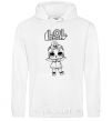 Men`s hoodie Lol surprise artist White фото