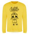 Sweatshirt Lol surprise artist yellow фото