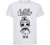 Kids T-shirt Lol surprise with the poodle White фото