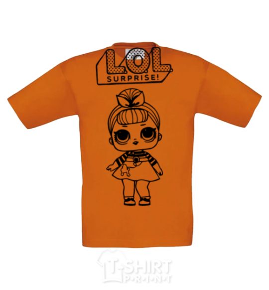 Kids T-shirt Lol surprise with the poodle cornsilk фото