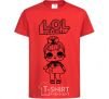 Kids T-shirt Lol surprise with the poodle red фото