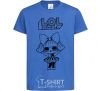 Kids T-shirt Lol surprise Malvina royal-blue фото