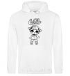 Men`s hoodie Lol surprise in boots White фото