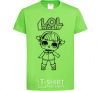 Kids T-shirt Lol surprise in boots orchid-green фото