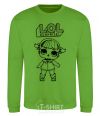 Sweatshirt Lol surprise in boots orchid-green фото