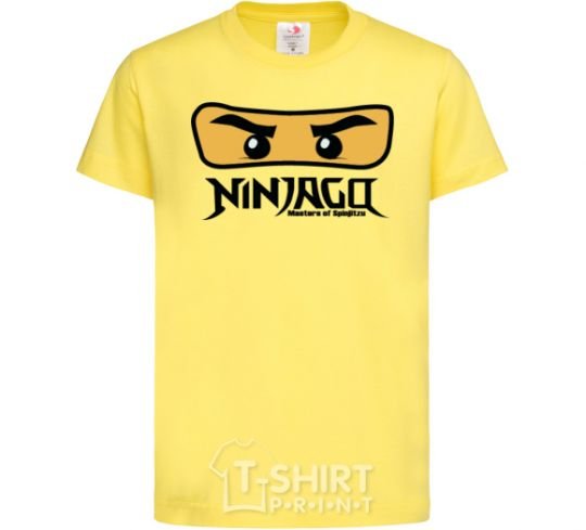 Детская футболка Ninjago Masters of Spinjitzu Лимонный фото