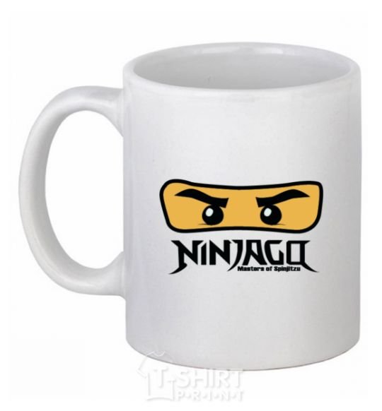 Ceramic mug Ninjago Masters of Spinjitzu White фото