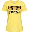 Women's T-shirt Ninjago Masters of Spinjitzu cornsilk фото