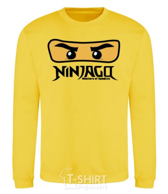 Sweatshirt Ninjago Masters of Spinjitzu yellow фото