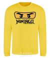 Sweatshirt Ninjago Masters of Spinjitzu yellow фото