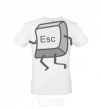 Men's T-Shirt Esc White фото