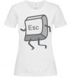 Women's T-shirt Esc White фото