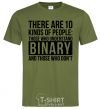 Men's T-Shirt There are 10 kinds of people millennial-khaki фото