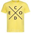 Men's T-Shirt C o d e cornsilk фото