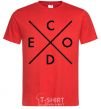 Men's T-Shirt C o d e red фото