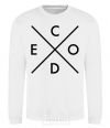 Sweatshirt C o d e White фото