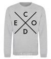 Sweatshirt C o d e sport-grey фото