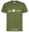 Men's T-Shirt Code millennial-khaki фото