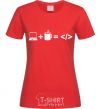 Women's T-shirt Code red фото