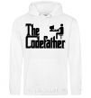 Men`s hoodie The Сodefather White фото