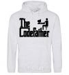 Men`s hoodie The Сodefather sport-grey фото
