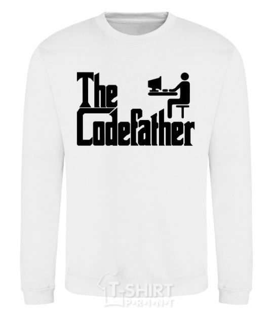 Sweatshirt The Сodefather White фото