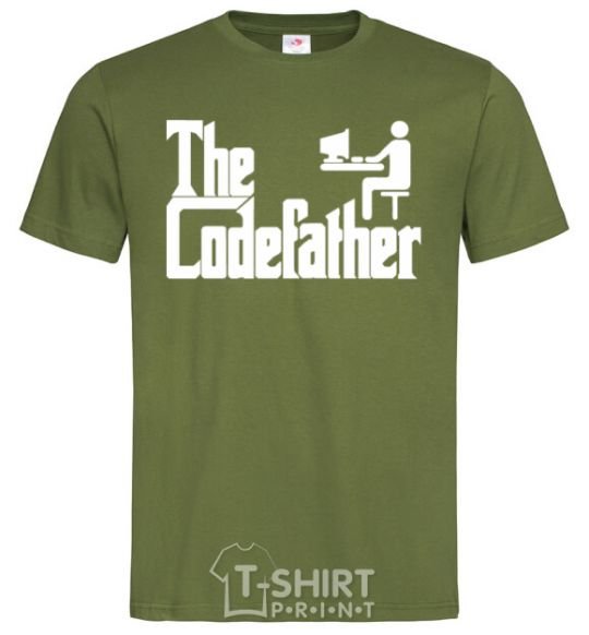 Men's T-Shirt The Сodefather millennial-khaki фото