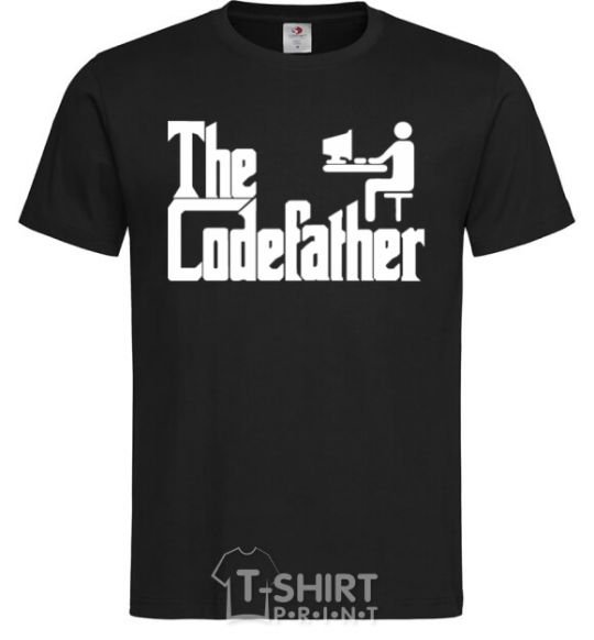 Men's T-Shirt The Сodefather black фото